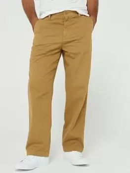 Image of Levis XX Stay Loose Chino Trousers - Beige, Beige, Size 33, Inside Leg Regular, Men