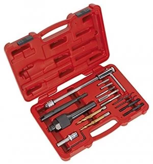 Image of Genuine SEALEY SX0408 Damaged Glow Plug Removal Set 8 & 10mm