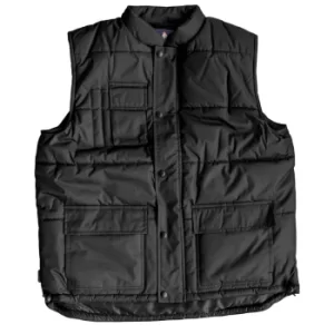 Image of Portwest Mens Classic Showerproof Bodywarmer Black L