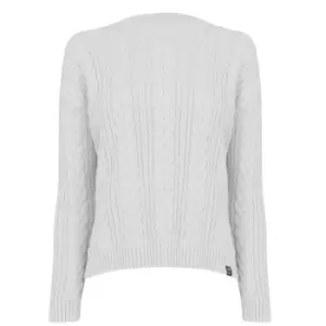 Image of Superdry Cable Crew Jumper - Grey