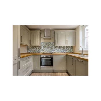 Image of Geo Moroccan Bright Mosaic Tile Sheet 300mm x 300mm - Blue/Multi - Mosaic Warehouse