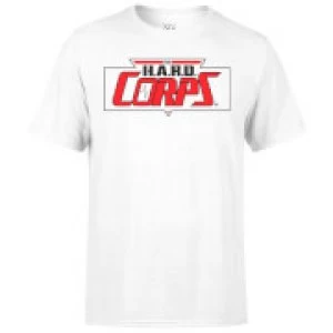 Image of Valiant Comics Classic Hard Corps Logo T-Shirt - M - White