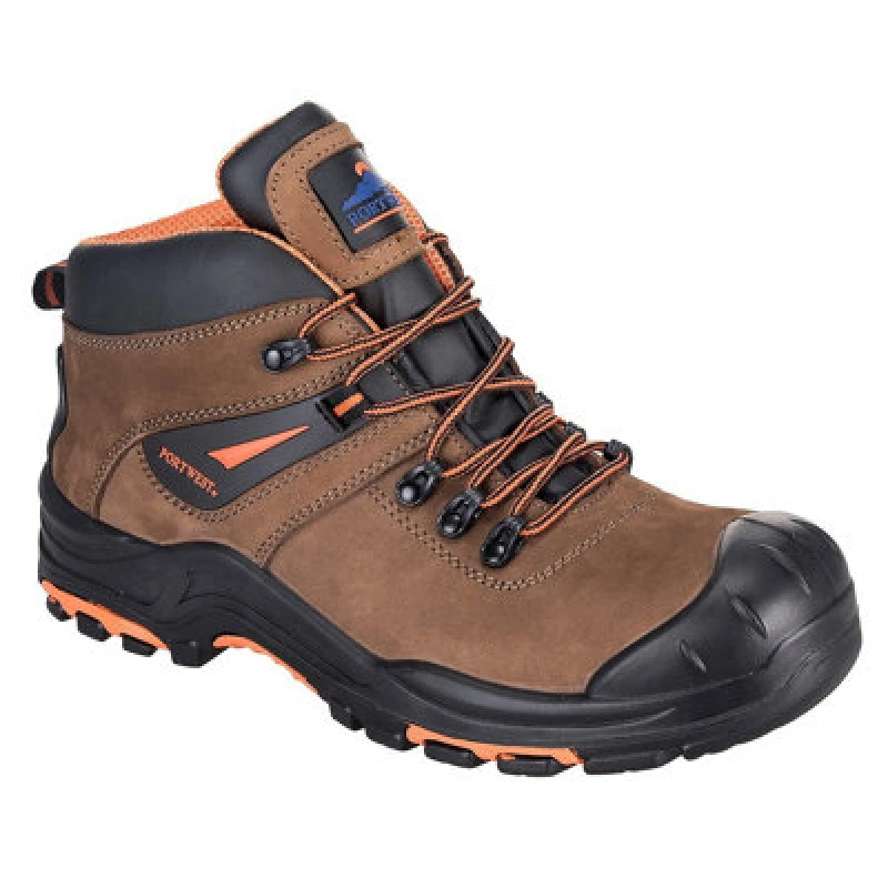 Image of Portwest Compositelite Montana Safety Hiker Boots FC17BRR43 Colour: Brown