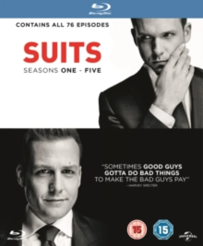 Image of Suits: Seasons One - Five Bluray 5053083071110