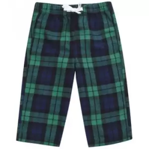 Image of Larkwood Baby Tartan Lounge Pants (2-3 Years) (Navy/Green)