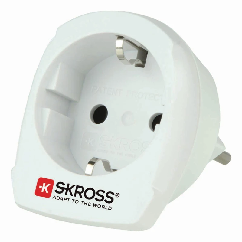 Image of Skross Travel Adapter Combo - World-to-Switzerland Earthed A-CAB77424 World to Switzerland Travel Adapter