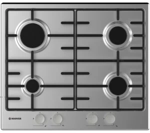Image of Hoover HHW6BRMX 4 Burner Gas Hob