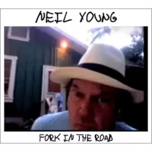 Image of Neil Young Fork In The Road 2009 UK CD album 9362497875