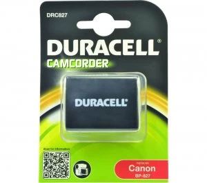 Image of Duracell DRC827 Lithium-ion Rechargeable Camcorder Battery