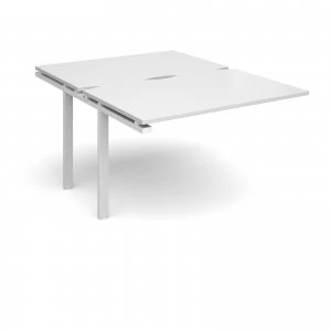 Image of Adapt II Sliding top Add On Units 1200mm x 1600mm - White Frame walnu