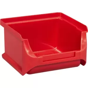 Image of Open fronted storage bin, LxWxH 100 x 100 x 60 mm, pack of 30, red