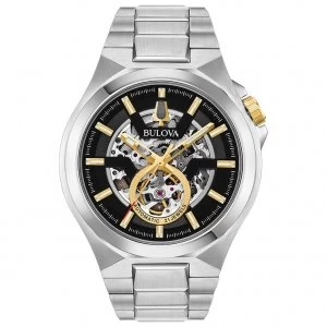 Image of Bulova Classic Maquina Mens Stainless Steel Bracelet Watch
