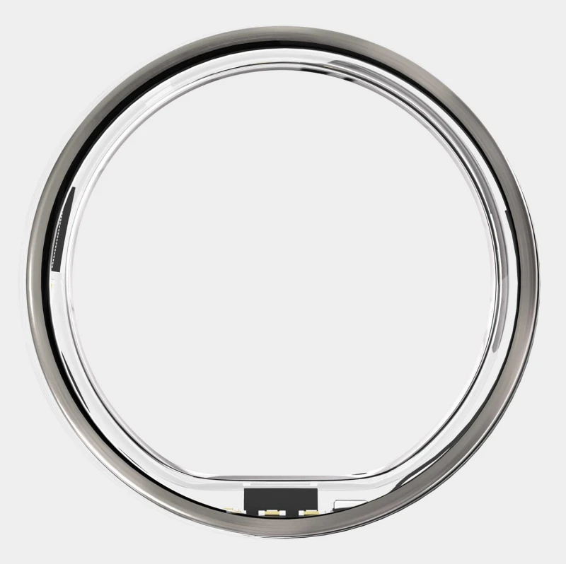 Image of Ability Ultrahuman Ring AIR Bluetooth Smart Ring Raw Titanium - 11