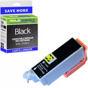Image of Picture Expert Epson Oranges 33XL Black Ink Cartridge