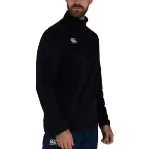 Image of Canterbury Mens Club Zip Neck Track Top (M) (Navy)