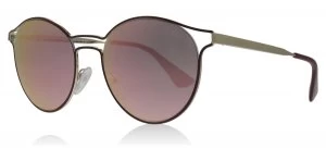 Image of Prada Cinema Sunglasses Bordaux/Pale Gold USH5L2 53mm