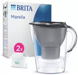Image of Brita Marella Water Filter Jug - Black