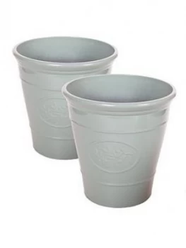 Image of Pair - Olive Planter Green 30Cm