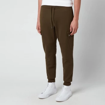 Image of Polo Ralph Lauren Mens Double Knit Cargo Jogger Trousers - Company Olive - S