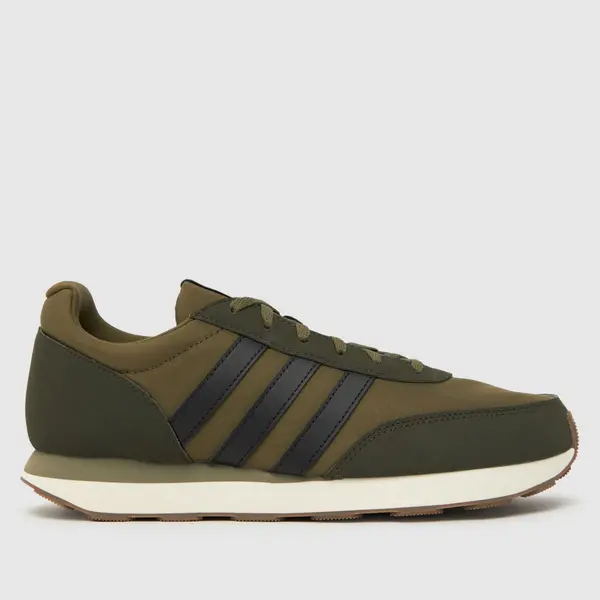 Image of adidas run 60s 3.0 trainers in khaki