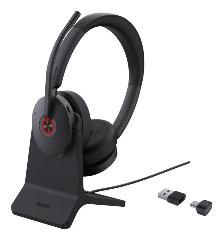 Image of Yealink BH74 USB-C/A Bluetooth Stereo Wireless Headset + Stand 1208682 1208682