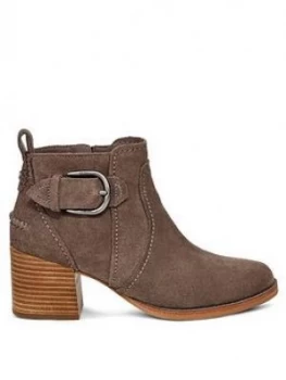 Image of Ugg Leahy Ankle Boots - Mole