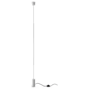 Image of Ideal Lux filo Integrated LED Pendant Ceiling Light White, 3000K, Non-Dim