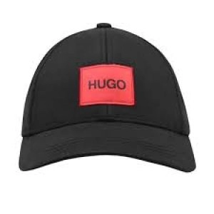 Image of Hugo Boss Red Patch Logo Baseball Cap