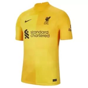 Image of 2021-2022 Liverpool Away Goalkeeper Shirt (Yellow)