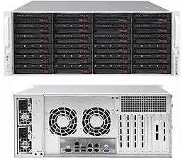 Image of Supermicro SuperServer 6049P-E1CR24H C624 LGA 3647 (Socket P) Rack...
