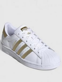 Image of Adidas Originals Superstar - White/Gold