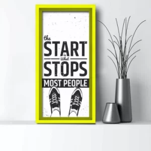 Image of 3060AHS-015 Multicolor Decorative Framed MDF Painting