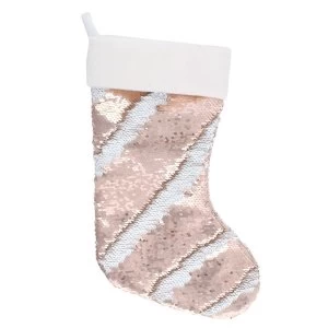 Image of Reversible Sequin Hanging Stocking
