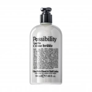 Image of Possibility Vanilla Creme Brulee Hand Lotion 500ml