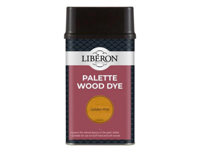 Image of Liberon Palette Wood Dye Golden Pine 500ml Golden Pine