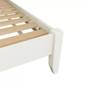 Image of Kettle Interiors Two Tone Oak & White King Bed Frame