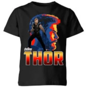 Image of Avengers Thor Kids T-Shirt - Black - 9-10 Years