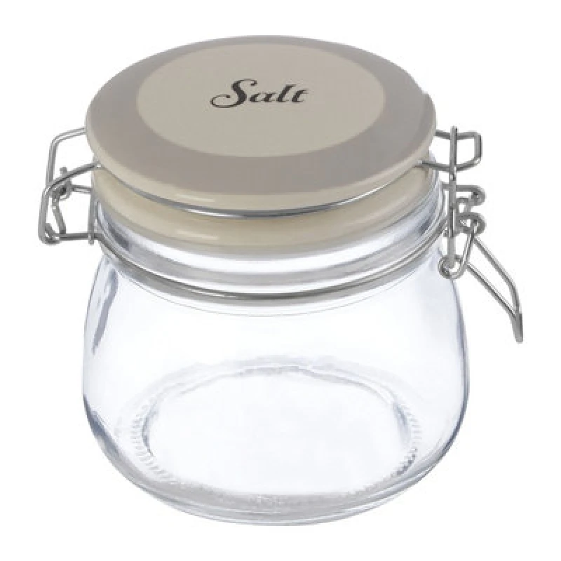 Image of Premier Housewares Grocer Salt Storage Jar Clear