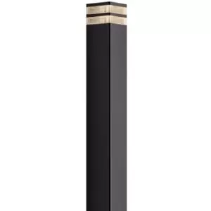 Image of Nordlux Elm Outdoor Bollard Black, E27, IP44