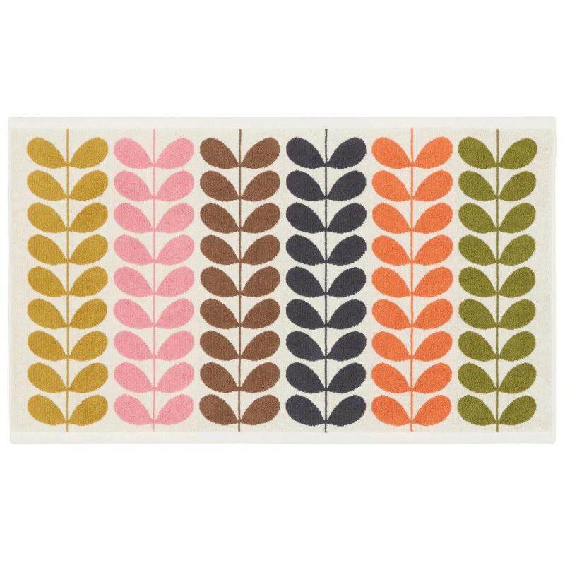 Image of Orla Kiely Multi Stem Bath Mat Auburn