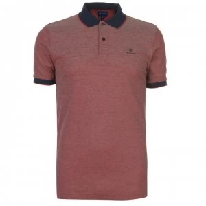 Image of Gant Gant Short Sleeve Polo - Red 620