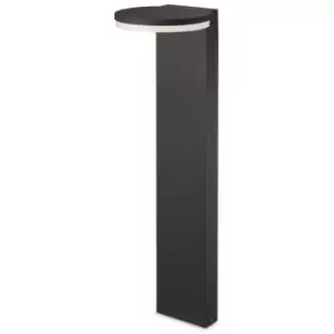 Image of Idealluxlighting - Ideal Lux Path Round Outdoor Bollard Anthracite IP65 3000K