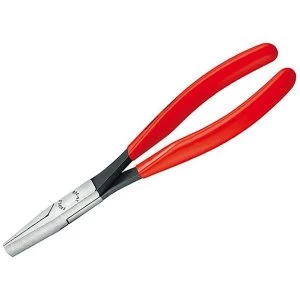 Image of Knipex Assembly / Flat Nose Pliers PVC Grip 200mm (8in)