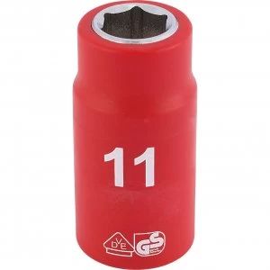 Image of Draper 3/8" Drive VDE Fully Insulated Hexagon Socket Metric 3/8" 11mm