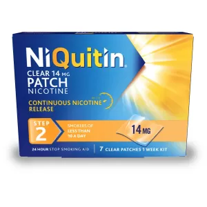 Image of NiQuitin Clear Nicotine Patches 14mg