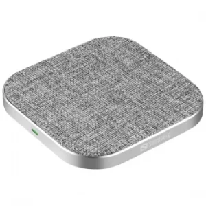Image of Sandberg Wireless Charging Pad, 15W, Aluminium, USB-C, Qi Compatible, 5 Year Warranty