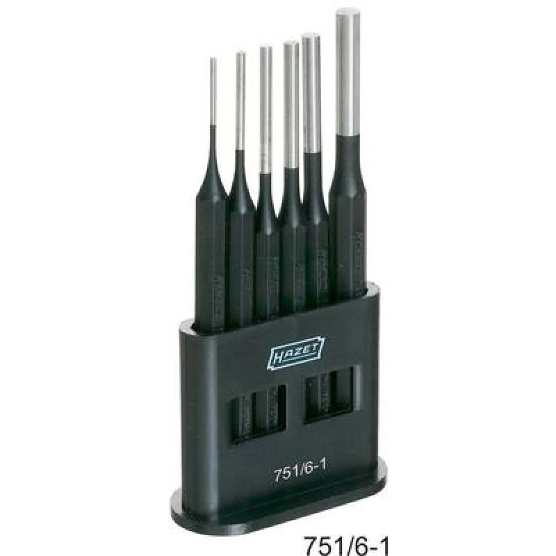 Image of Hazet Hazet 6 pcs. Cotter pin driver set 751/6-1 751/6-1