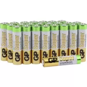 Image of GP Batteries Super AAA battery Alkali-manganese 1.5 V 24 pc(s)