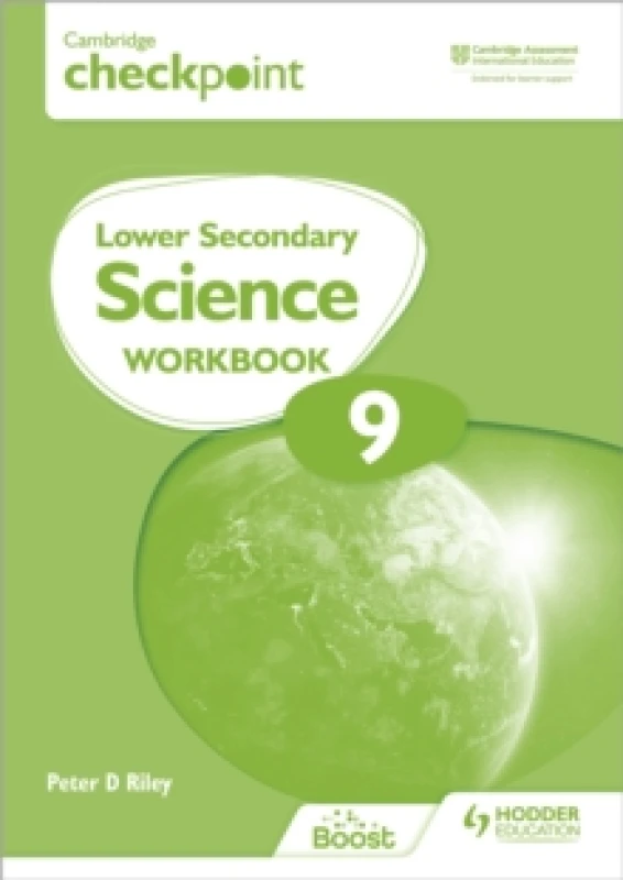 Image of Peter Riley Cambridge Checkpoint Lower Secondary Science Workbook 9 Book Multi unisex