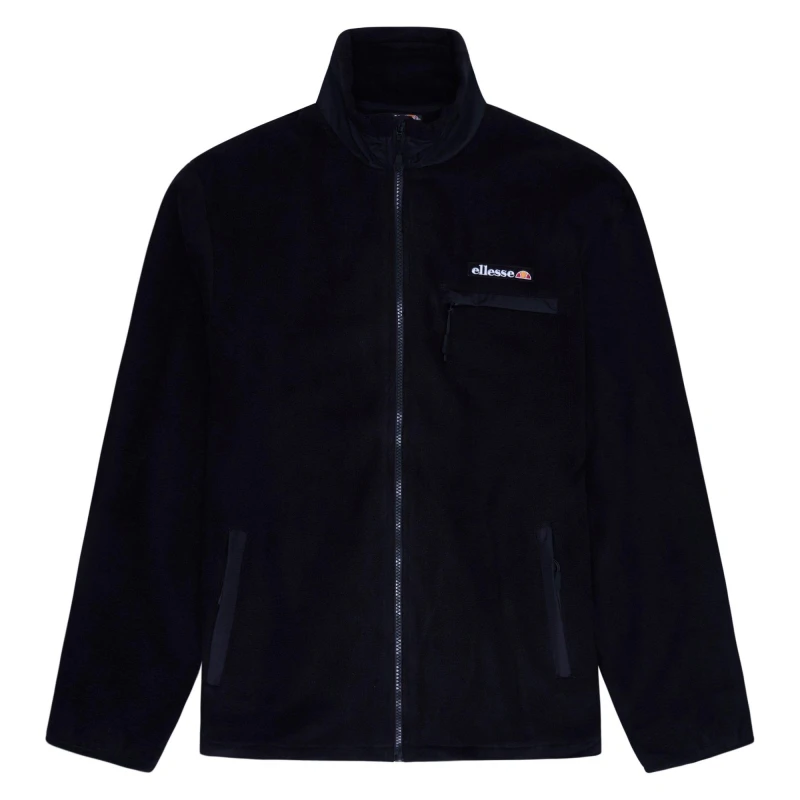 Image of Ellesse Maseben Full-Zip Fleece Black male Small